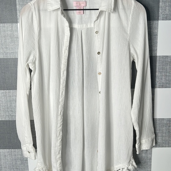 St Tropez Bathing Suit Cover Up - Picture 3 of 6